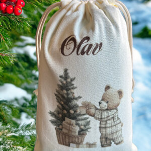 Personlig julepose med navn